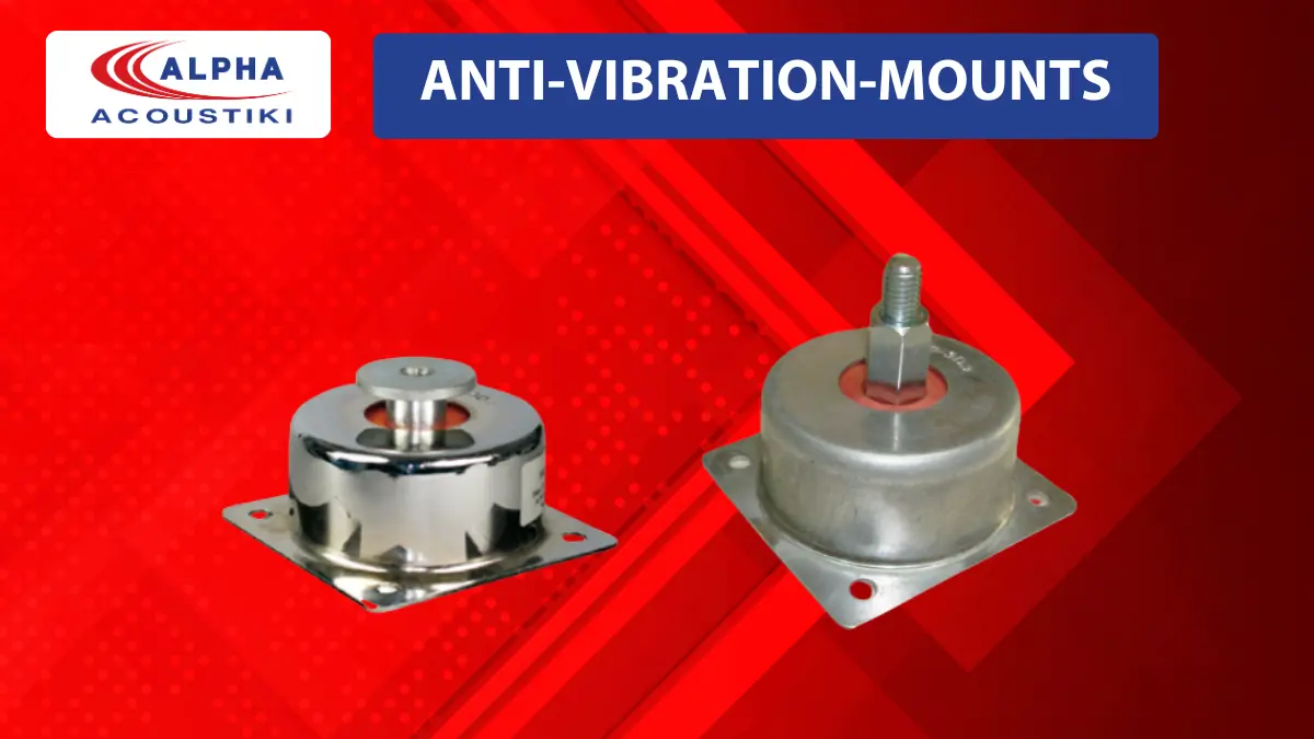 ANTI VIBRATION MOUNTS ลูกยางกันสั่น สะเทือน ลดเสียง นิวเทค อินซูเลชั่น cover
