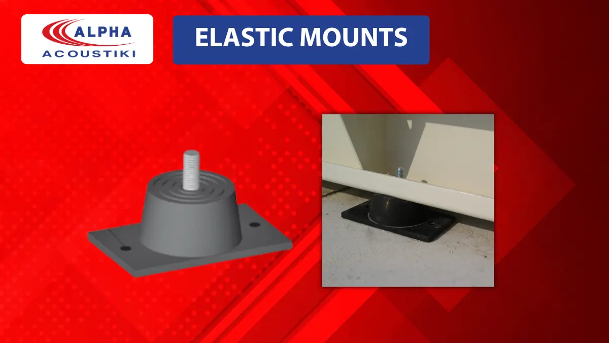 ELASTIC MOUNTS ลูกยางกันสั่น สะเทือน ลดเสียง นิวเทค อินซูเลชั่น cover