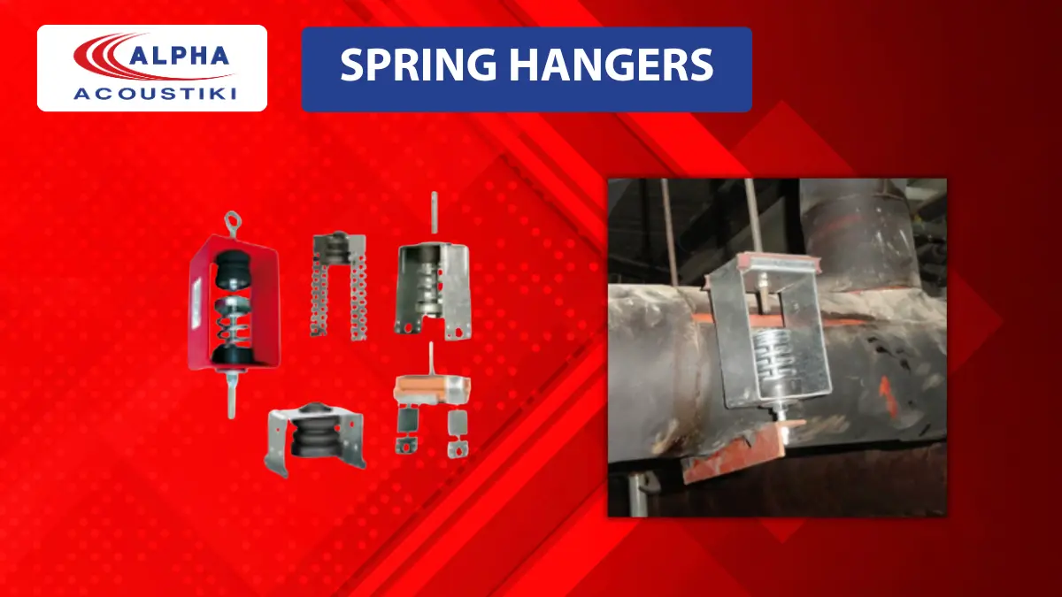 SPRING HANGERS สปริงแขวนกันสั่น สะเทือน ลดเสียง นิวเทค อินซูเลชั่น cover