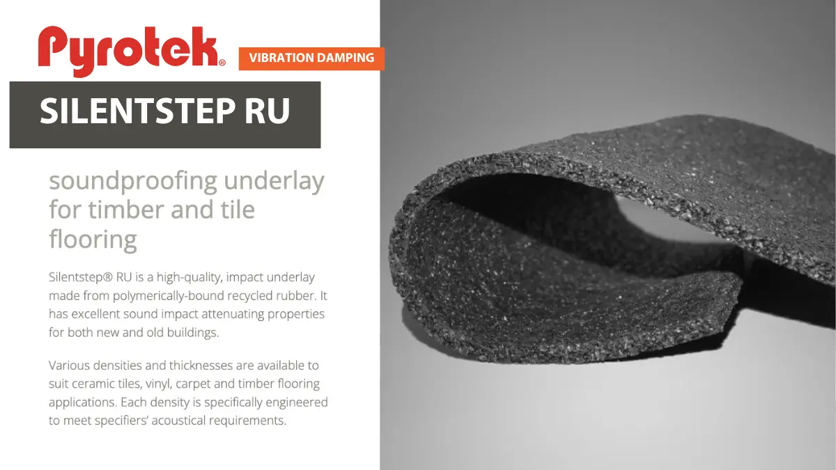 Vibration Damping Silentstep RU แผ่นกันสั่น สะเทือน นิวเทค อินซูเลชั่น cover