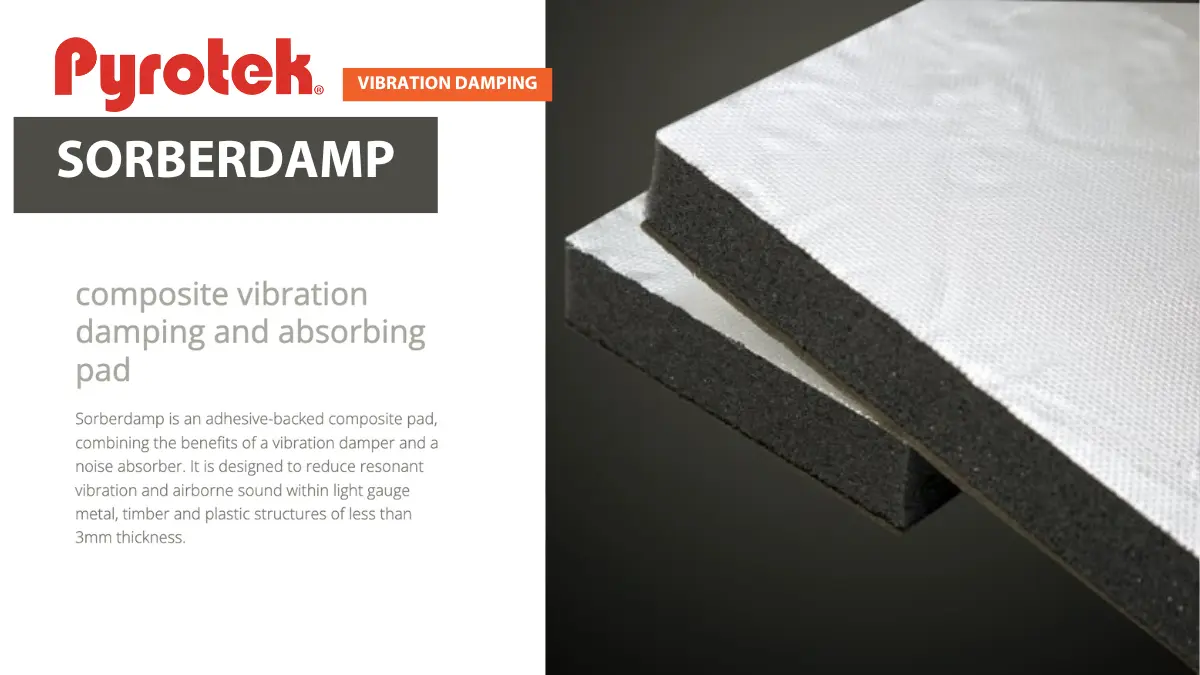 Vibration Damping Sorberdamp แผ่นกันสั่น สะเทือน นิวเทค อินซูเลชั่น cover