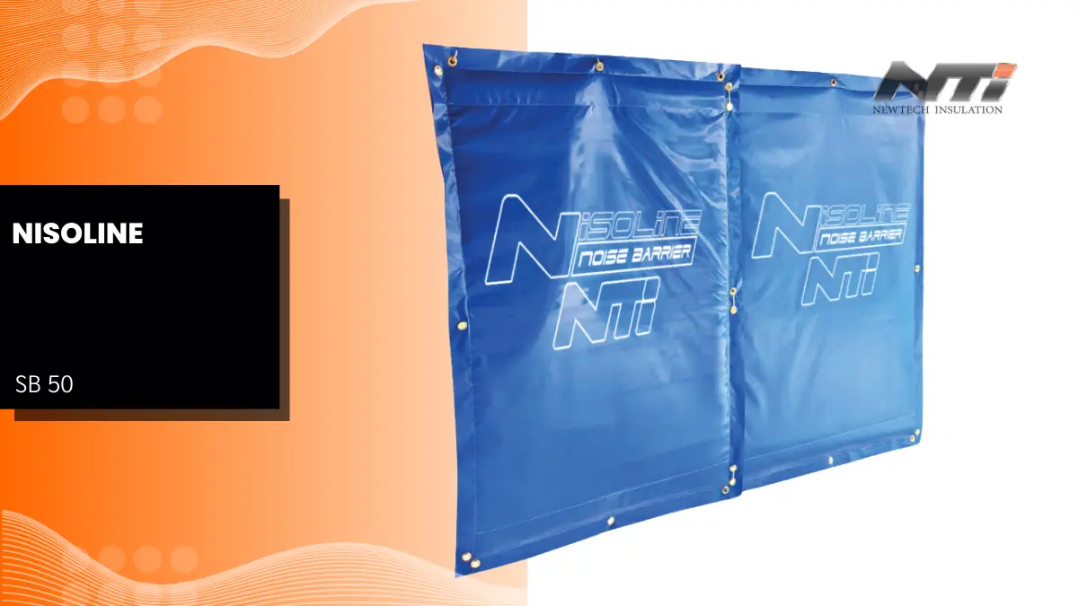 ผนังกันเสียงชั่วคราว Nisoline SB 50 นิวเทค อินซูเลชั่น cover 2