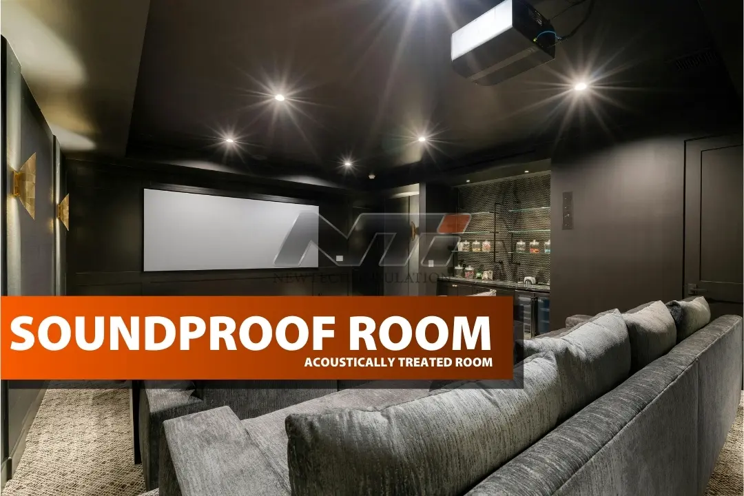 ห้องกันเสียง ห้องเก็บเสียง Soundproof Room ผนังกันเสียง นิวเทค อินซูเลชั่น