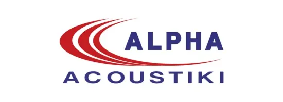 แผ่นกันเสียง ฉนวนกันเสียง ผนังกันเสียง พันธมิตร alpha acoustiki logo