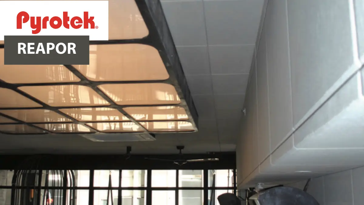 แผ่นกันเสียง ผนังกันเสียง reapor sound absorber pyrotek นิวเทค อินซูเลชั่น