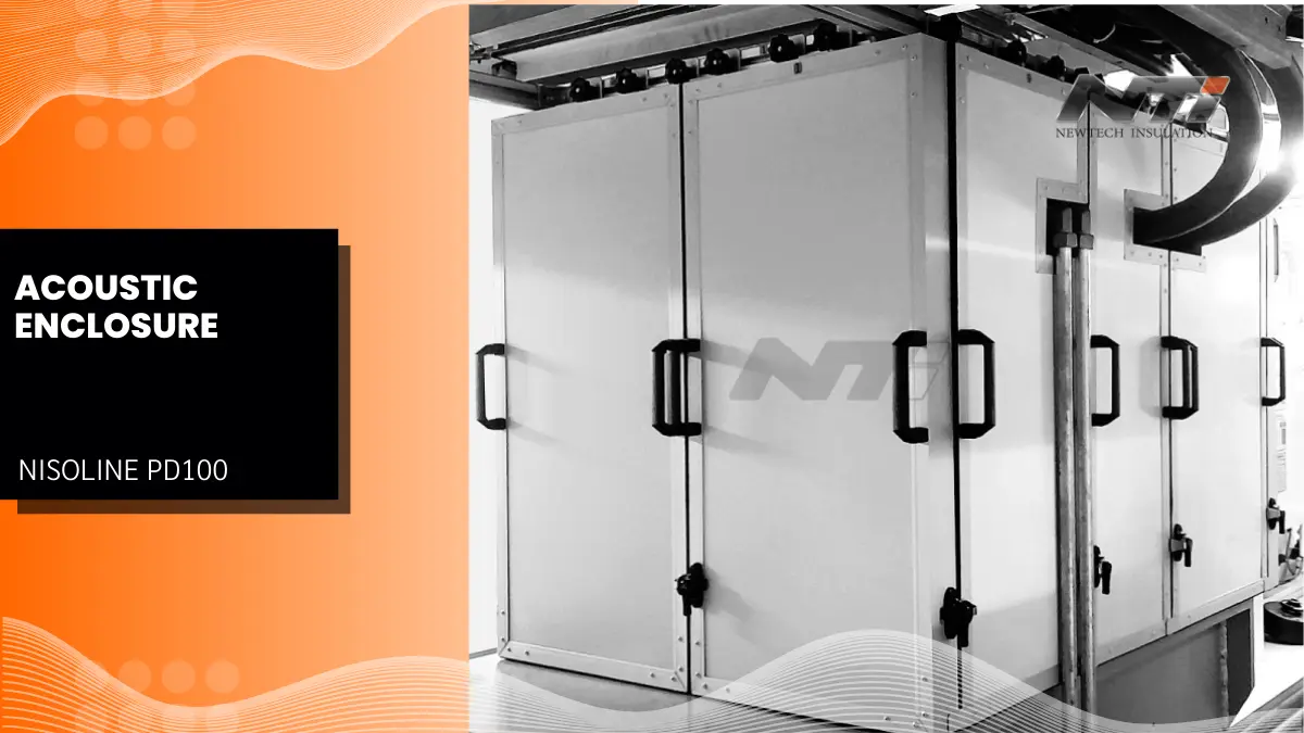Removable Acoustic Enclosure ตู้ครอบลดเสียง แบบถอดย้ายได้ Nisoline PD100 นิวเทคอินซูเลชั่น 2